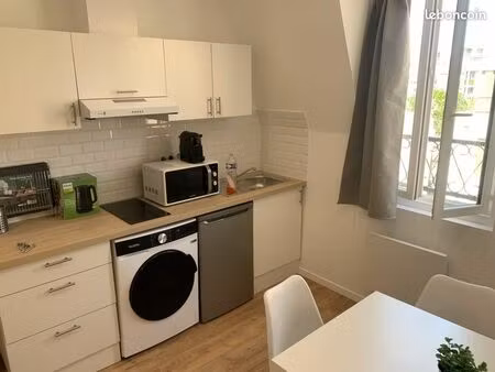 2 pièces 22m² refait à neuf - clichy (gare d'asnières)
