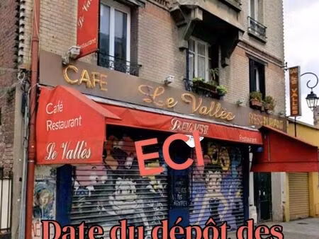 fonds de commerce bar  restaurant 120 m²
