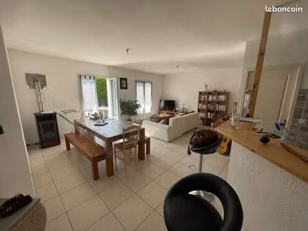 maison plain-pied 85 m² + garage à thénac