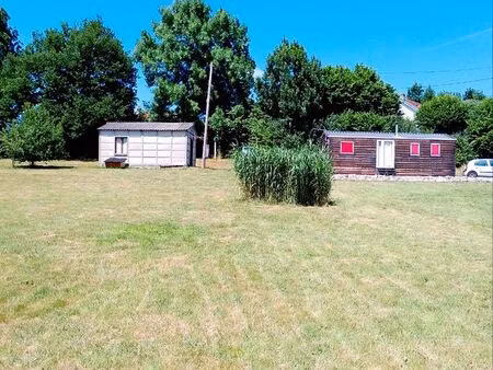 vends chalet mobile home + dépendance