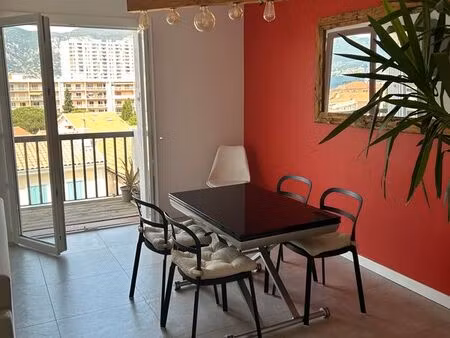 location t3 meublé - toulon mourillon