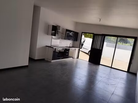? maison récente 80 m² avec jardin (commune ango)