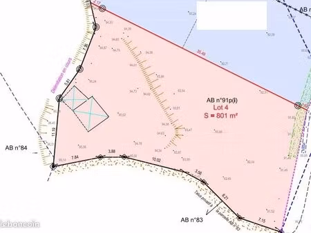 terrain constructible non viabilisé