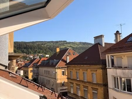 appartement brut hyper centre morteau