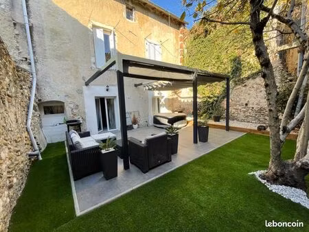 vente appartement centre ville rdc avec jardin