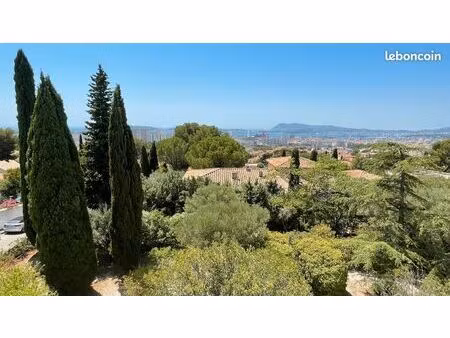 location t3 meublé toulon faron vue mer panoramique