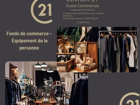 fonds de commerce chaussures brest
