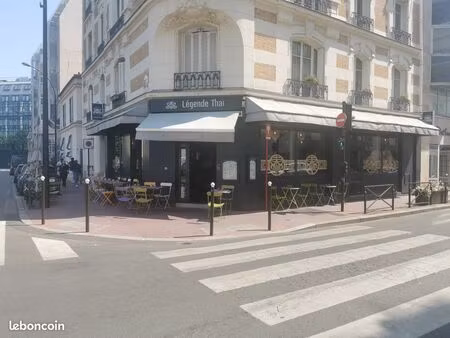 fond de commerce restaurant à levallois perret
