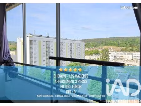 appartement 3 pièces 66 m²