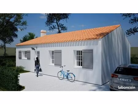 maison 80 m² barbatre