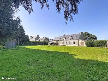 vente 2 maisons en pierre + terrain constructible divisible