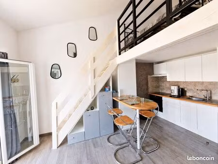 appartement meublé avec mezzanine