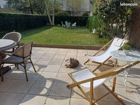 appartement 78 m² avec jardin et terrasse  rer a le parc de saint maur à 300 m