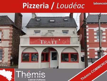 pizzeria  restaurant 160 m² loudeac
