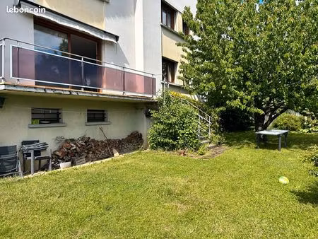appart t5 90m2 audincourt / balcon - jardin - garage - cave