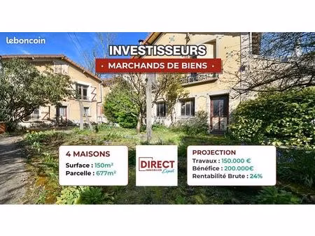 immeuble 159 m² alfortville