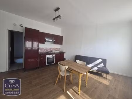 a louer - t1bis meuble - 28.7m² - cour