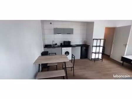 studio meublé 32m2 montbéliard centre