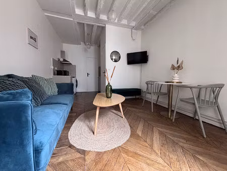 orleans hypercentre - appartement 2 pièce(s) 30m² meublé - chauff  eau et fibre inclus