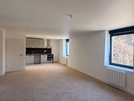 t2 de caractère rénové – séjour lumineux 32m² + parking + cave