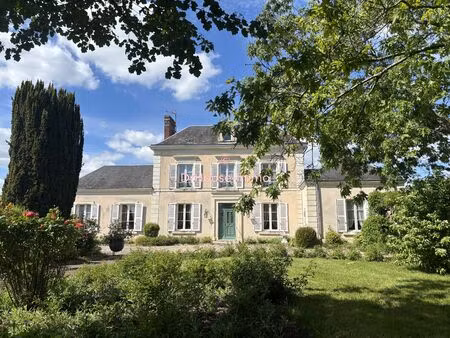 centre vibraye - élégante propriété de caractère avec parc paysager  maison annexe et nomb