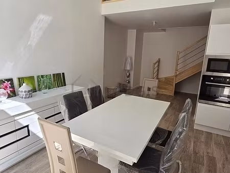 appartement 3 chambres meublé avec terrasse et jardin