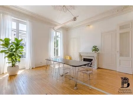 magnifique appartement bourgeois t6 avec balcon bordeaux saint genès