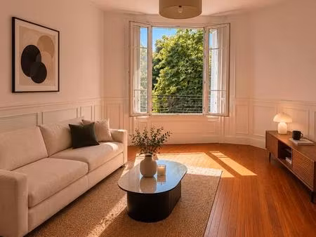 3 pièces de 60 m² – charme de l'ancien - lumineux et sans vis-à-vis