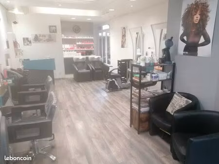 salon de coiffure fond de commerce