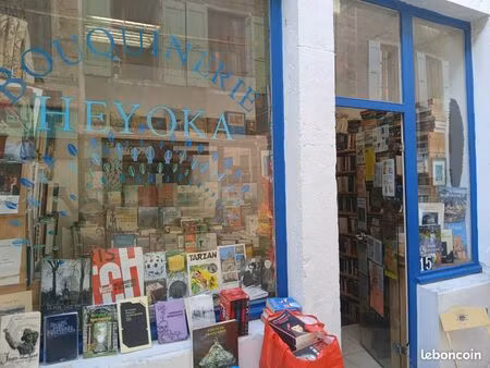 fond de commerce librairie