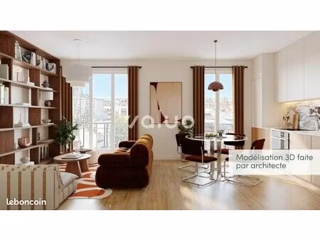 appartement 3 pièces 50 m²
