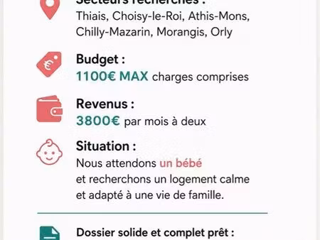 recherche d’un appartement t3 en location