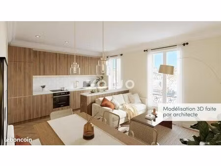 appartement 2 pièces 40 m²