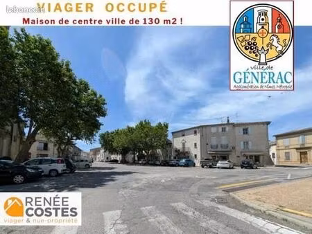 maison en viager 4 pièces 130 m²