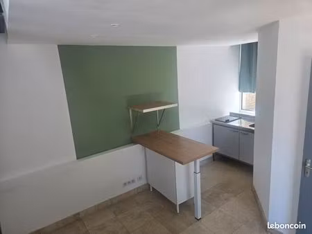 location studio avec terrasse + parking millery 21140  proche semur en auxois