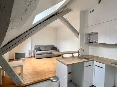 loue studio lumineux refait a neuf centre ville historique