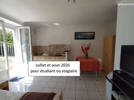 studio meublé stagière