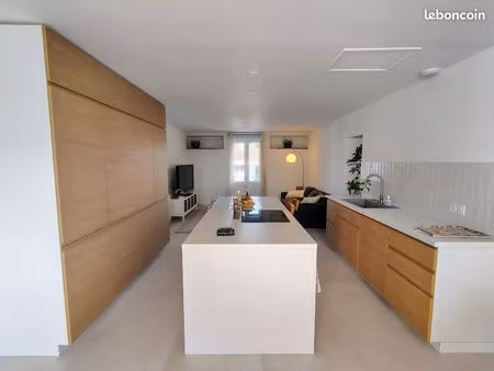 t3 85 m² entièrement rénové 2025 – dernier étage – 2 sdb – garage – royan