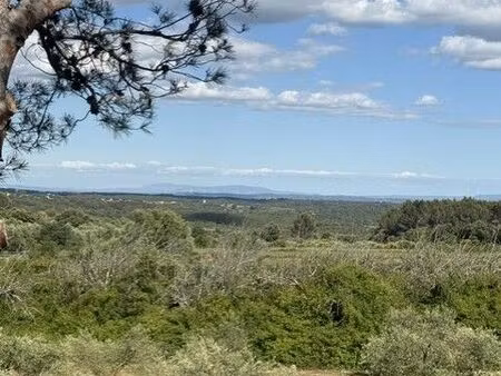 terrain à bâtir 731 m² — vue panoramique alpilles/luberon — viabilisé — 2 côtés clôturés