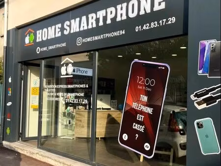 fonds de commerce téléphonie & réparation – saint-maur-des-fossés centre-ville – emplaceme