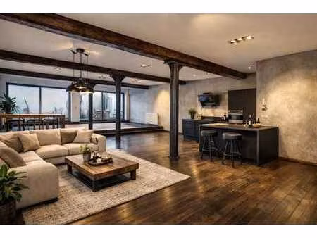 hotel des monnaies / louise - loft de 150 m² avec terrasse