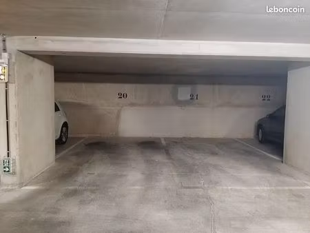 parking sécurisé porte d'italie