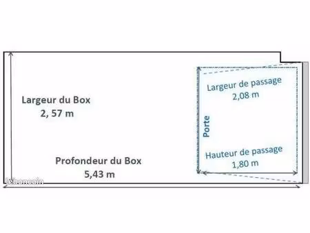 box ferme 1 place