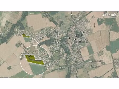 terrain 349 m² miremont