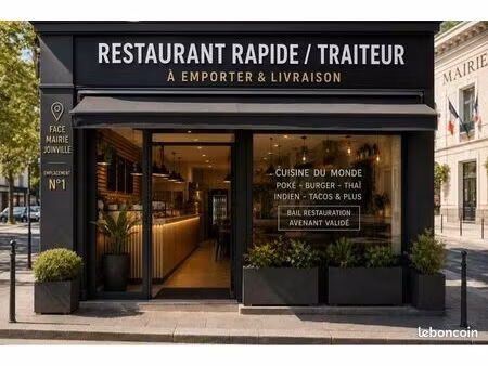 restaurant rapide / traiteur n°1 - face mairie - joinville (94)