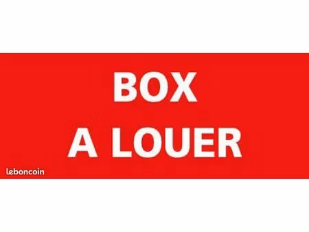 box à louer