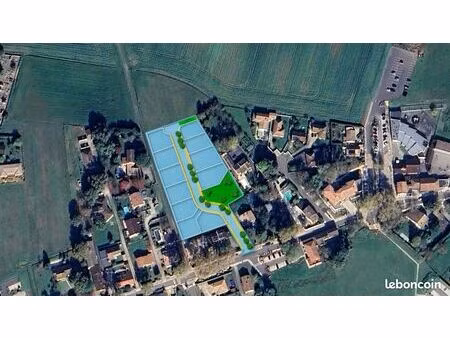 terrain 578 m² villeneuve les bouloc