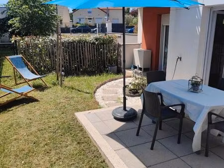 herblay – f2 avec jardin privatif 55 m² – terrasse – résidence calme