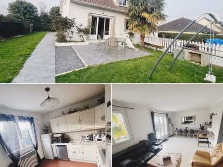 maison pont audemer t7 avec jardin et sous sol