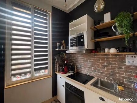 studio meublé 19m² – centre-ville – bail mobilité – 690 cc – les andelys